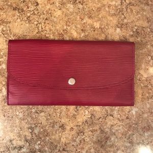 Louis Vuitton PF Emilie NM Epi Fuchsia